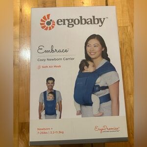New! Ergobaby Embrace Soft Air Mesh Cozy Carrier